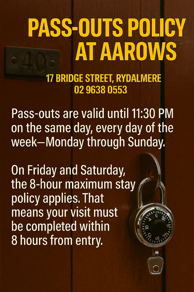 Pass-Outs - Aarows